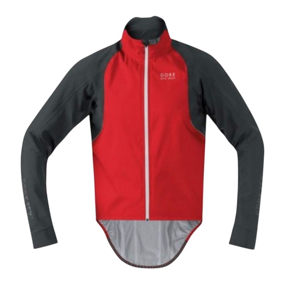 Gore Bike Wear Winter Jacket Gore-Tex Infinium Black Red Gorpcore Cycling Size L